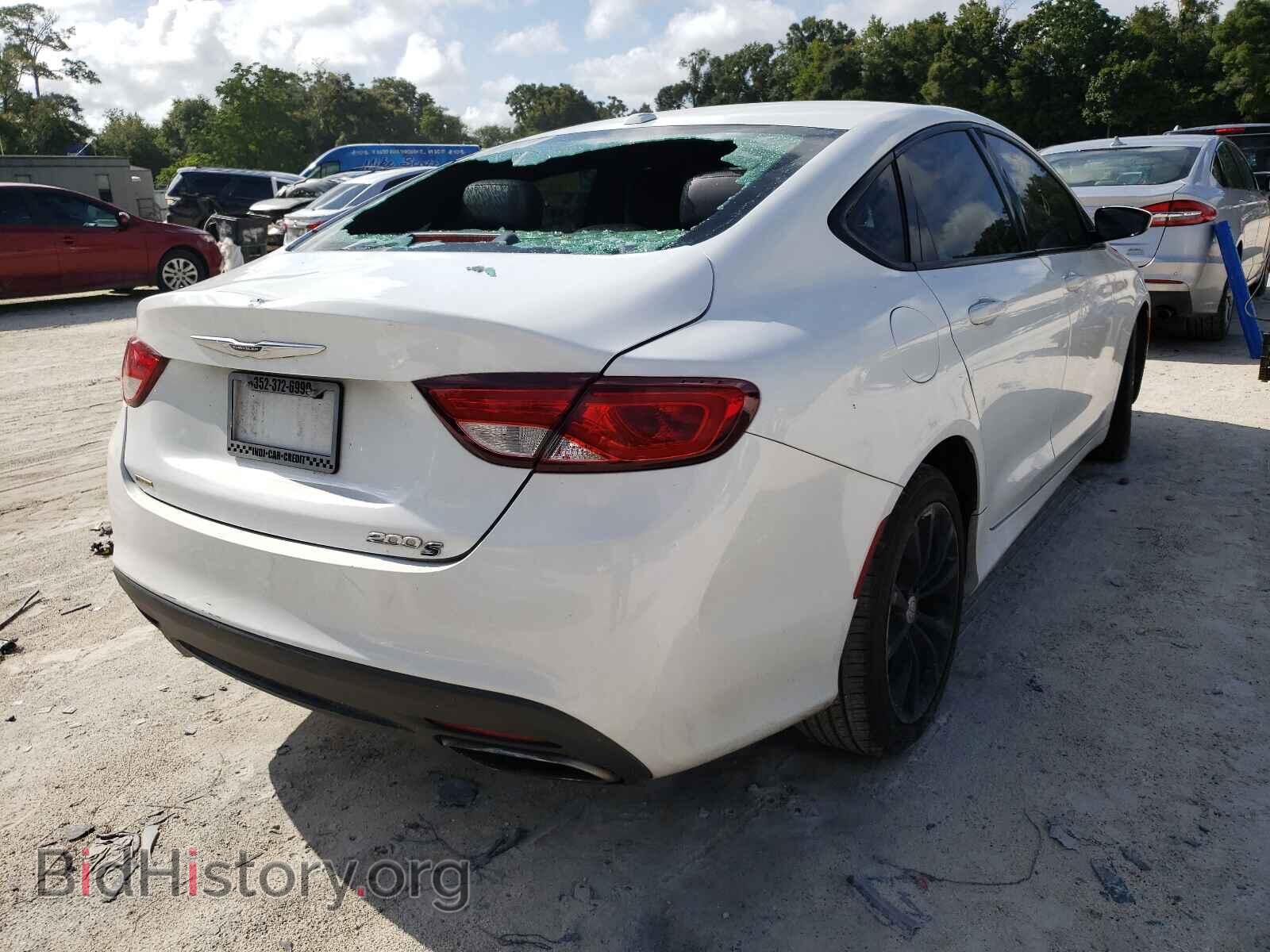2015 CHRYSLER 200 - VIN: 1C3CCCBB2FN658925 - Фото 4