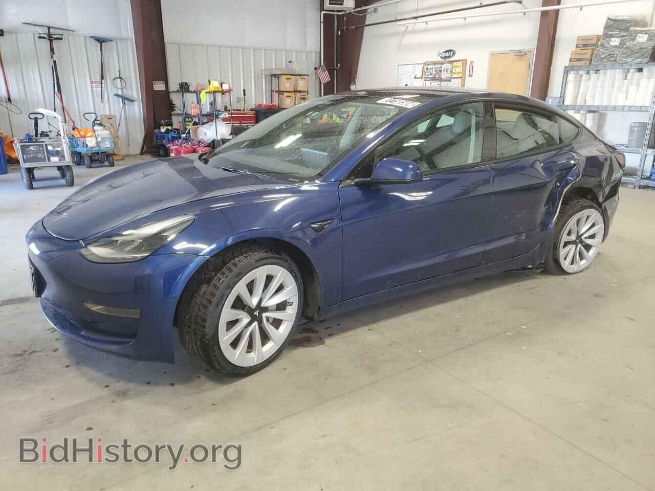 Photo 5YJ3E1EA1NF290313 - TESLA MODEL 3 2022