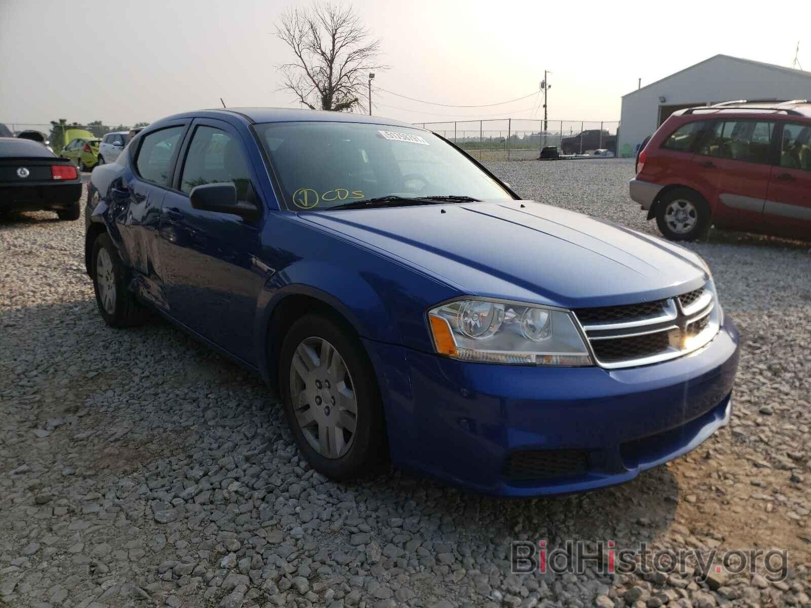 Фотография 1C3CDZAB4EN196237 - DODGE AVENGER 2014