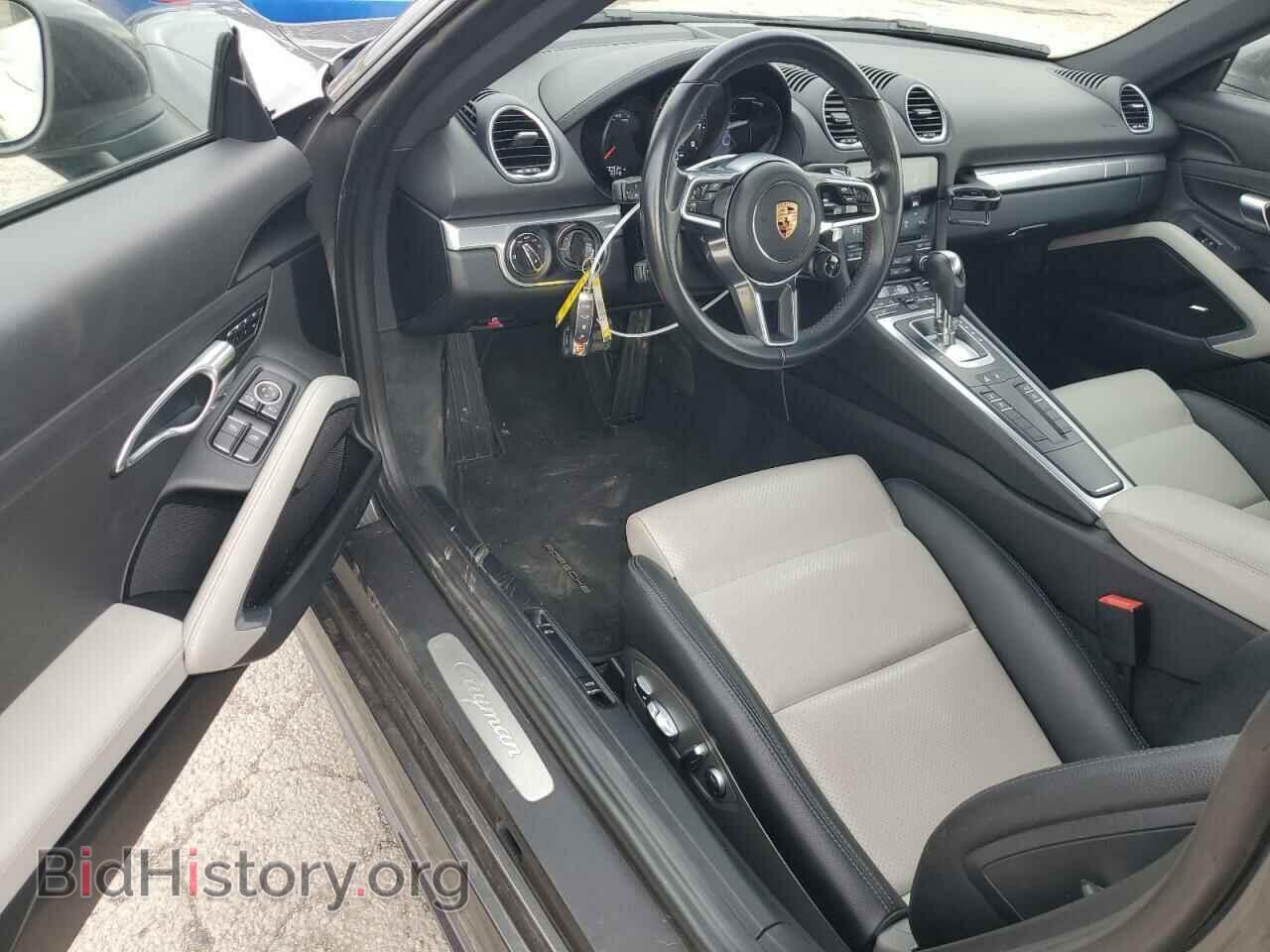 2018 PORSCHE CAYMAN - VIN: WP0AA2A85JK260451 - Фото 8