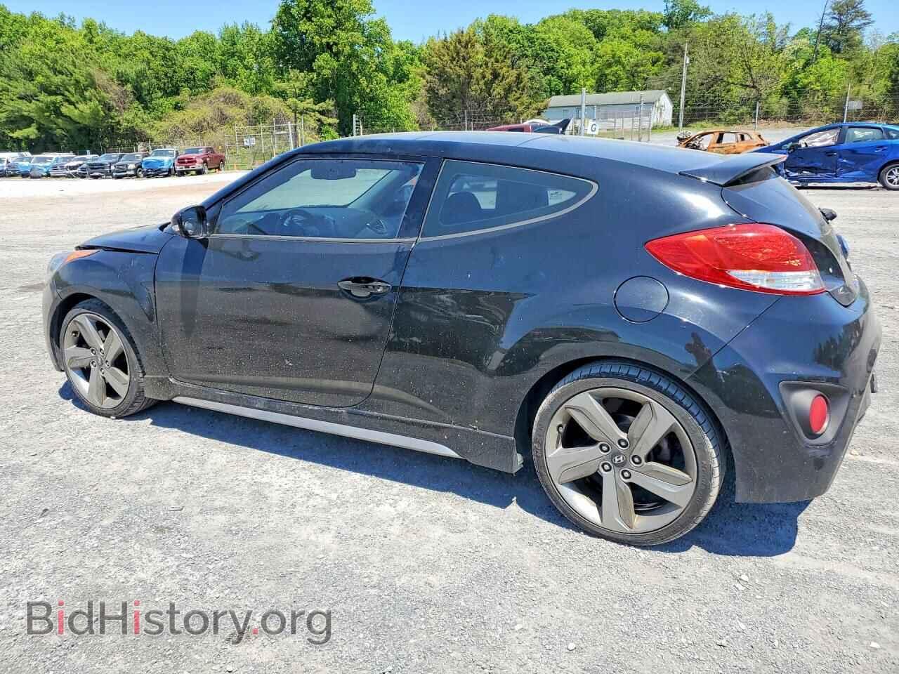 2013 HYUNDAI VELOSTER - VIN: KMHTC6AE7DU157357 - Фото 2