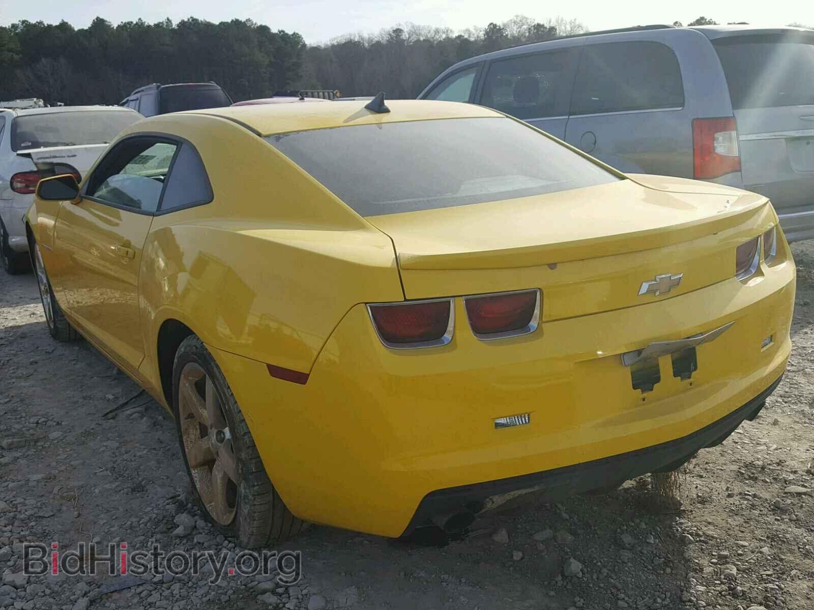 2012 CHEVROLET CAMARO - VIN: 2G1FB1E37C9103271 - Фото 3
