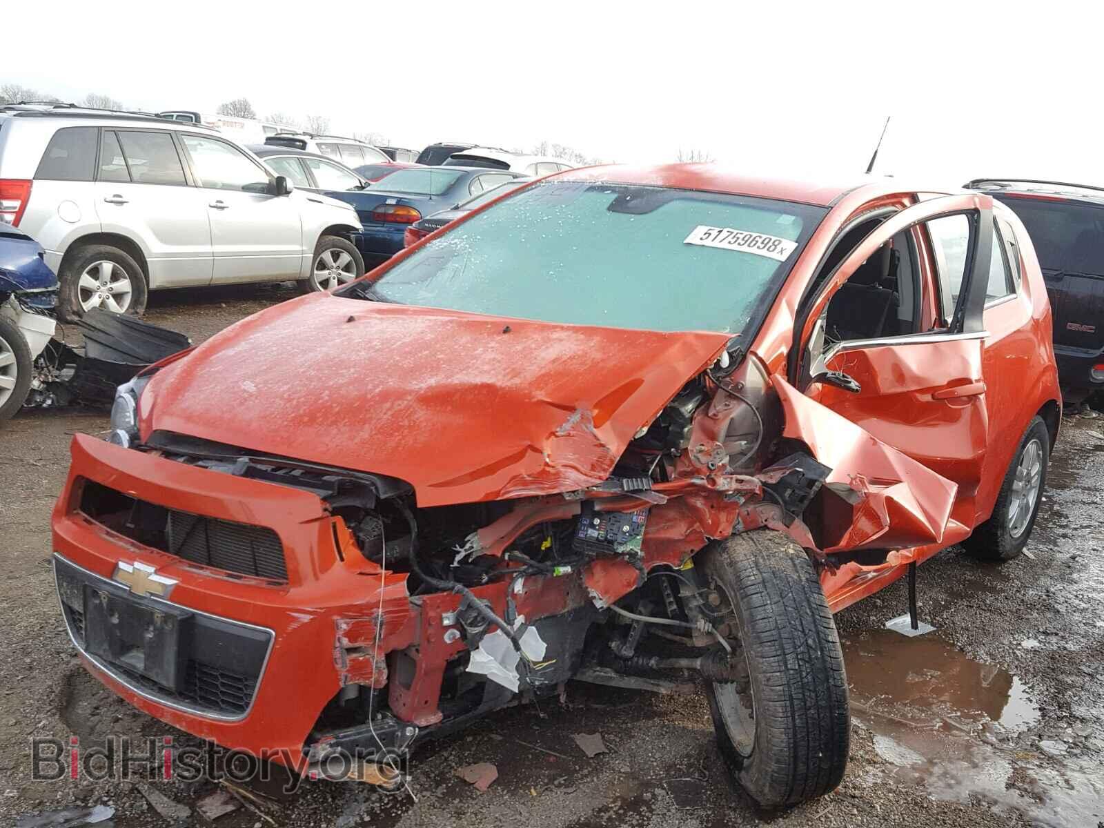 2013 CHEVROLET SONIC - VIN: 1G1JC6SH0D4136945 - Фото 2