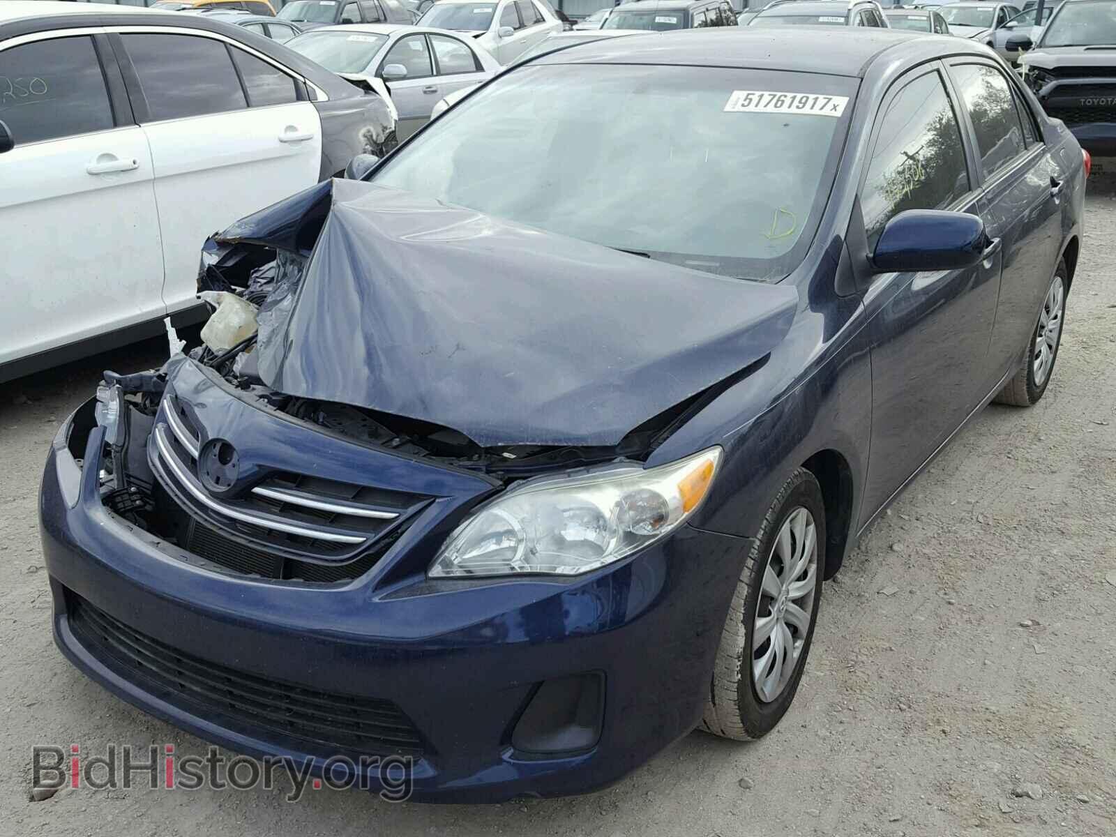 2013 TOYOTA COROLLA BA - VIN: 2T1BU4EE5DC995525 - Фото 2