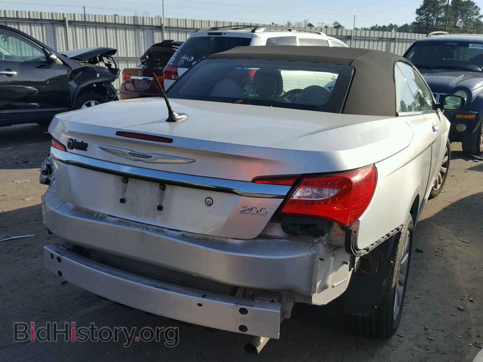 2012 CHRYSLER 200 - VIN: 1C3BCBEB3CN218807 - Фото 4