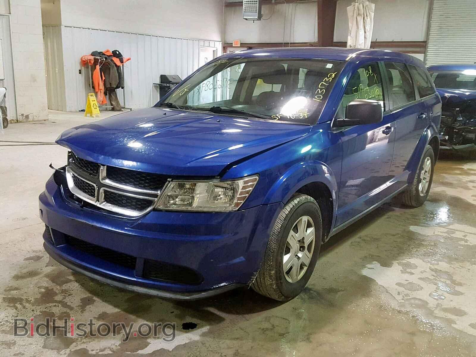 2012 DODGE JOURNEY SE - VIN: 3C4PDCAB7CT389599 - Фото 2