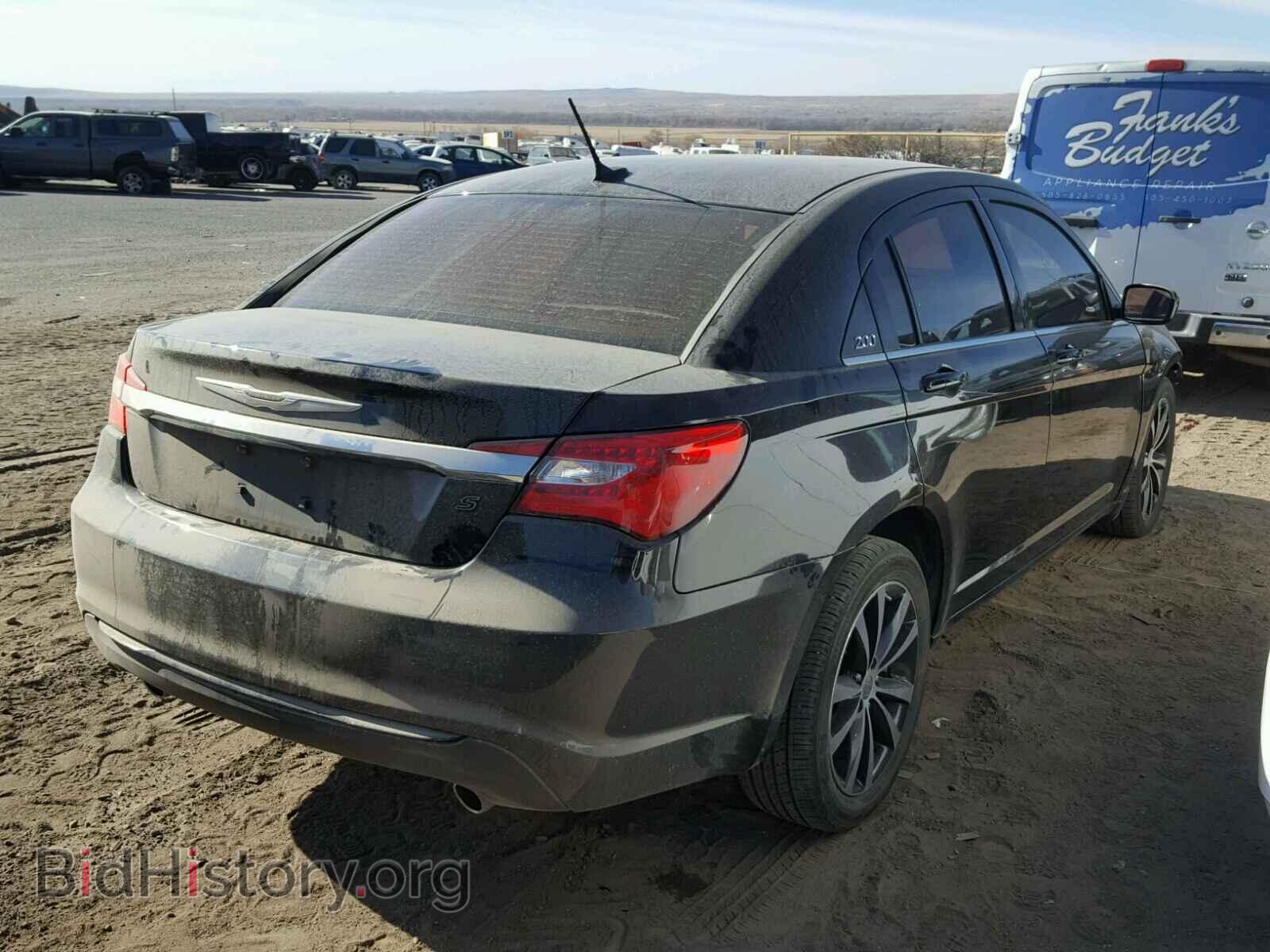 2012 CHRYSLER 200 - VIN: 1C3CCBHG4CN210257 - Фото 4
