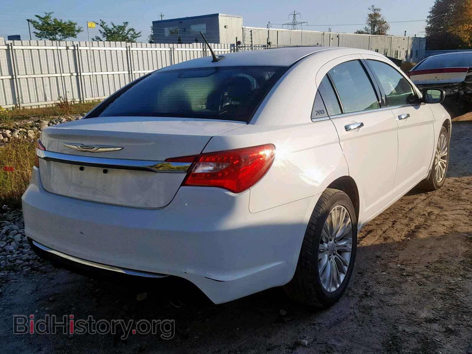2012 CHRYSLER 200 - VIN: 1C3CCBCG6CN245745 - Фото 4