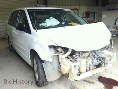 2015 Dodge CARAVAN Grand Cara, white — VIN 2C4RDGBG4FR682006, Copart