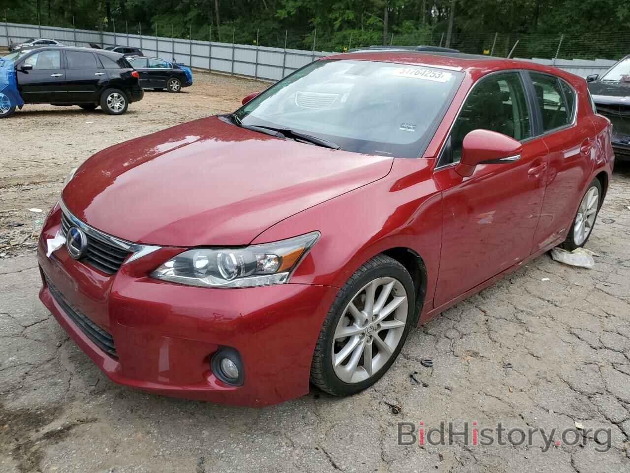 Photo JTHKD5BH4D2159965 - LEXUS CT 200 2013