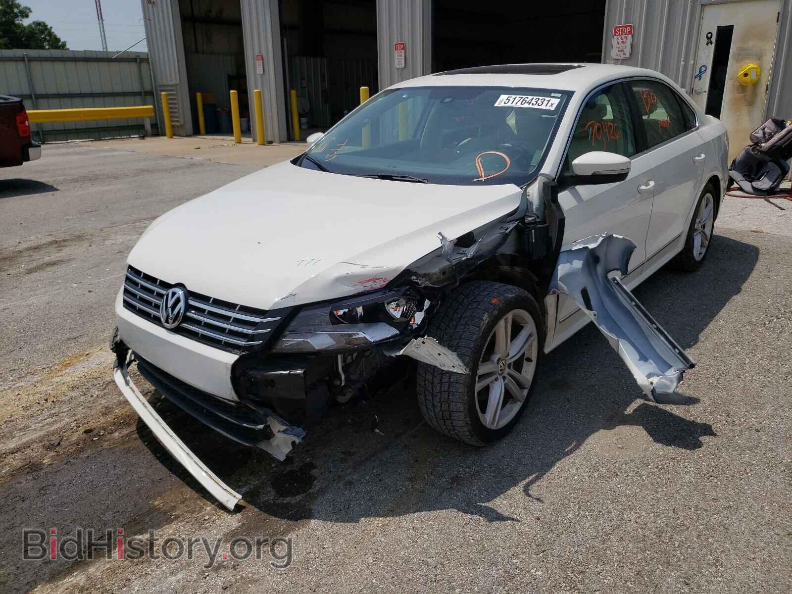 2014 VOLKSWAGEN PASSAT - VIN: 1VWCS7A36EC014254 - Photo 2
