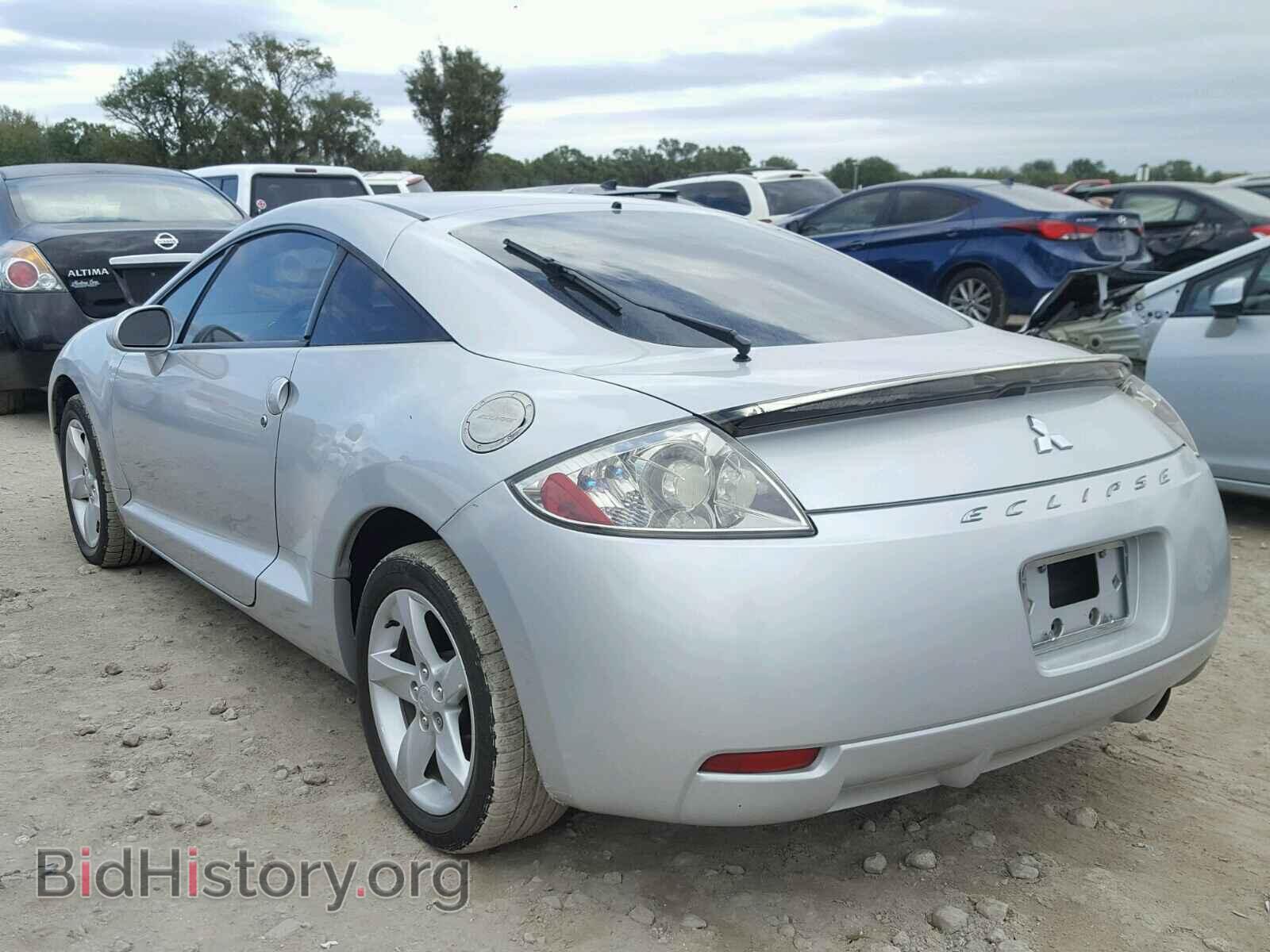 2006 MITSUBISHI ECLIPSE - VIN: 4A3AK24F16E006195 - Фото 3