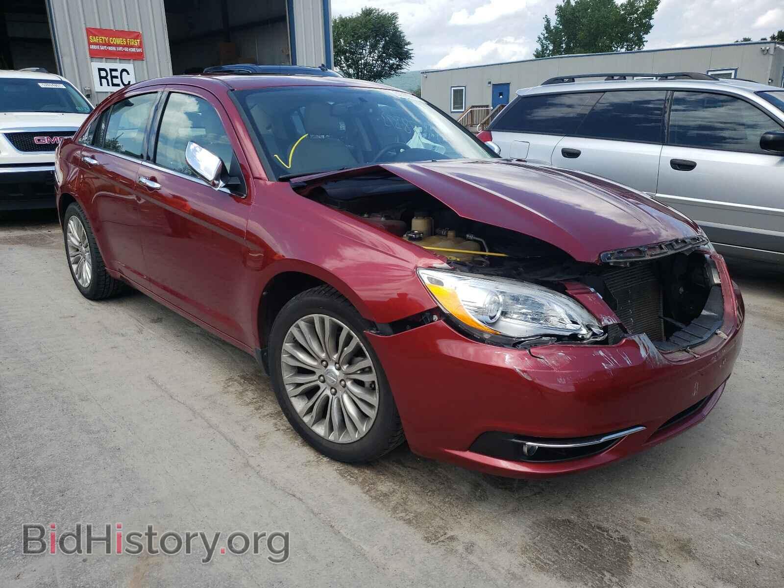 Фотография 1C3CCBCG3CN116782 - CHRYSLER 200 2012