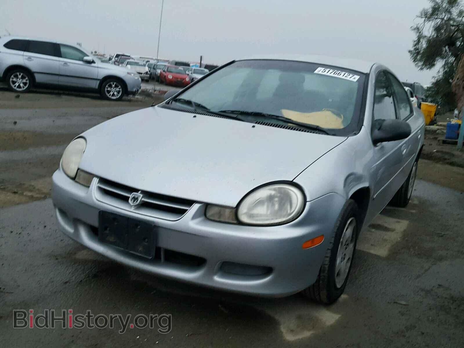 2002 DODGE NEON - VIN: 1B3ES16C22D554130 - Фото 2