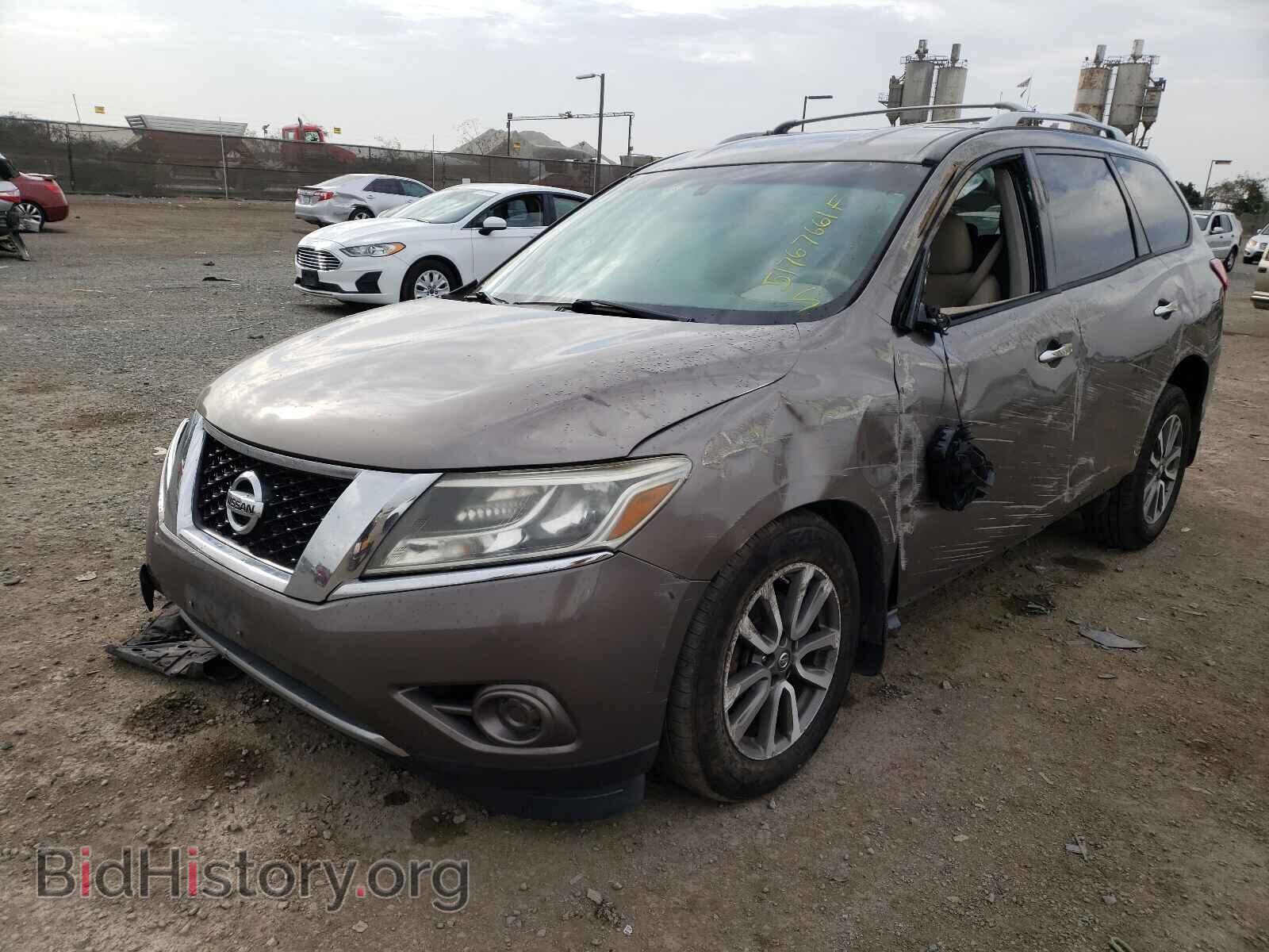 2014 NISSAN PATHFINDER - VIN: 5N1AR2MN0EC602586 - Фото 2