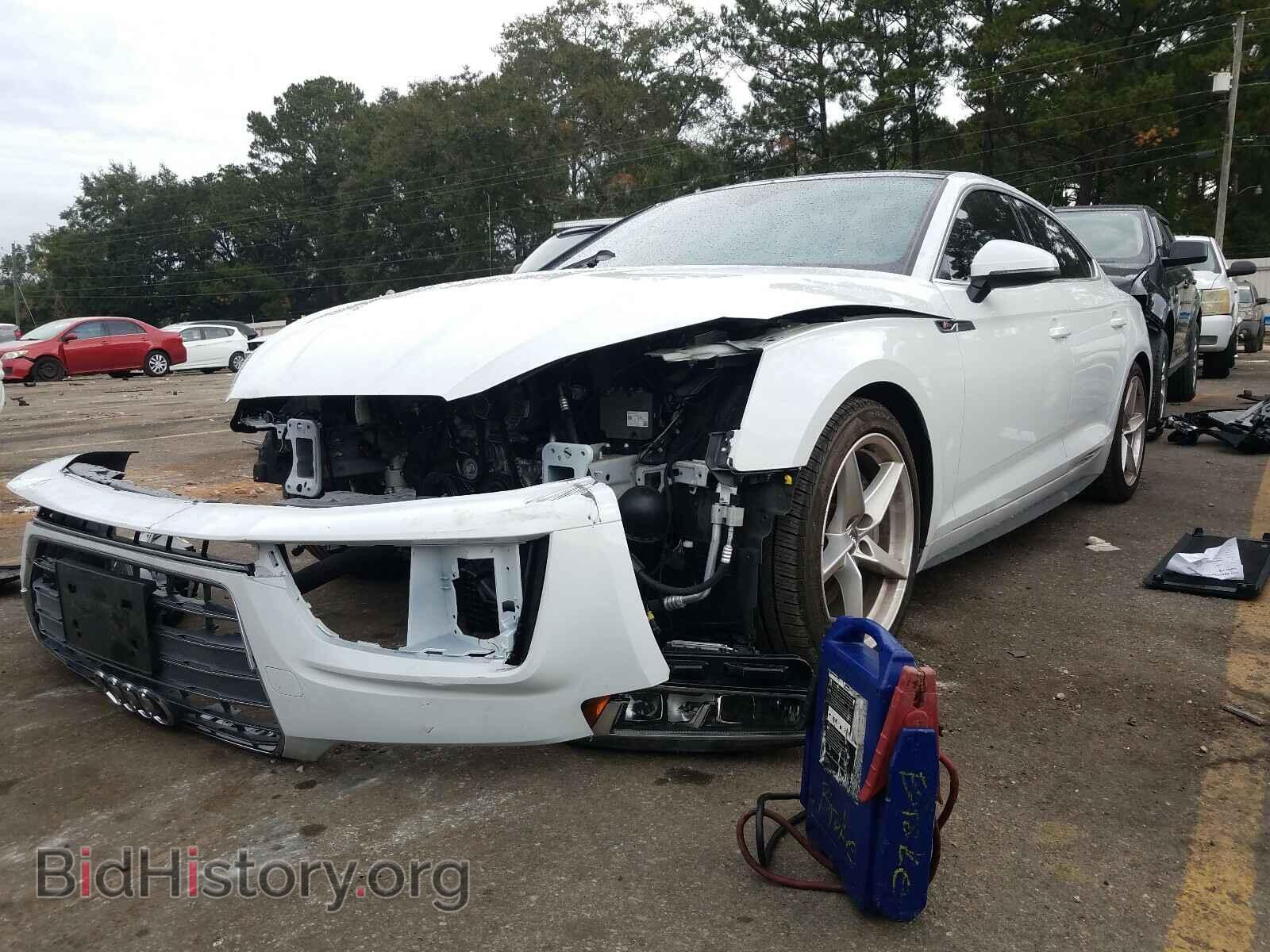 2019 AUDI A5 - VIN: WAUDNCF52KA025838 - Фото 2