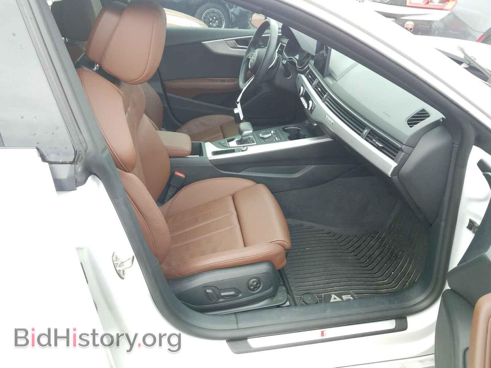2019 AUDI A5 - VIN: WAUDNCF52KA025838 - Фото 5