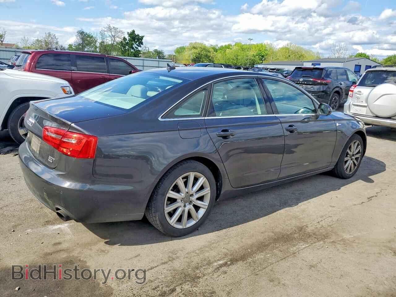 2013 AUDI A6 - VIN: WAUGGAFC8DN038888 - Фото 3