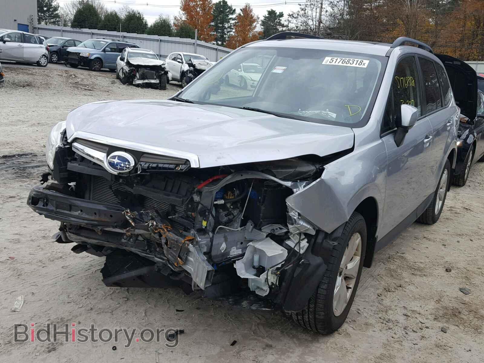 2014 SUBARU FORESTER - VIN: JF2SJAEC3EH447592 - Фото 2