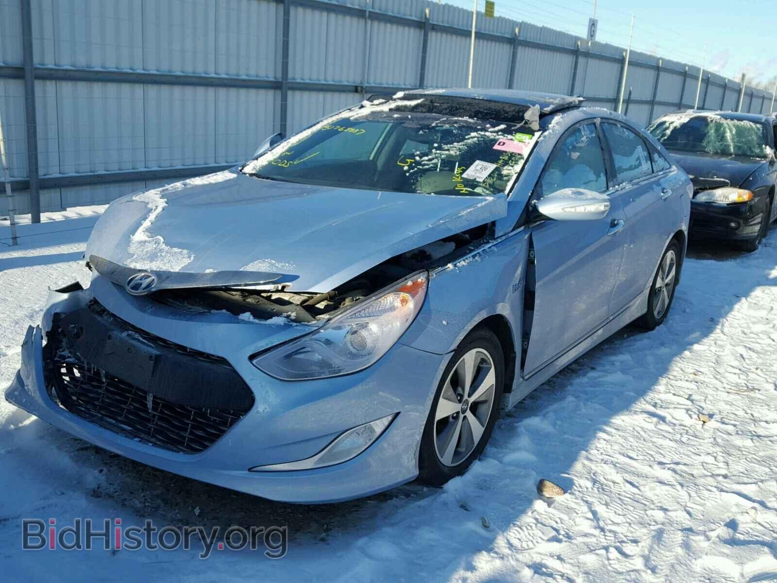 2012 HYUNDAI SONATA - VIN: KMHEC4A48CA047129 - Фото 2