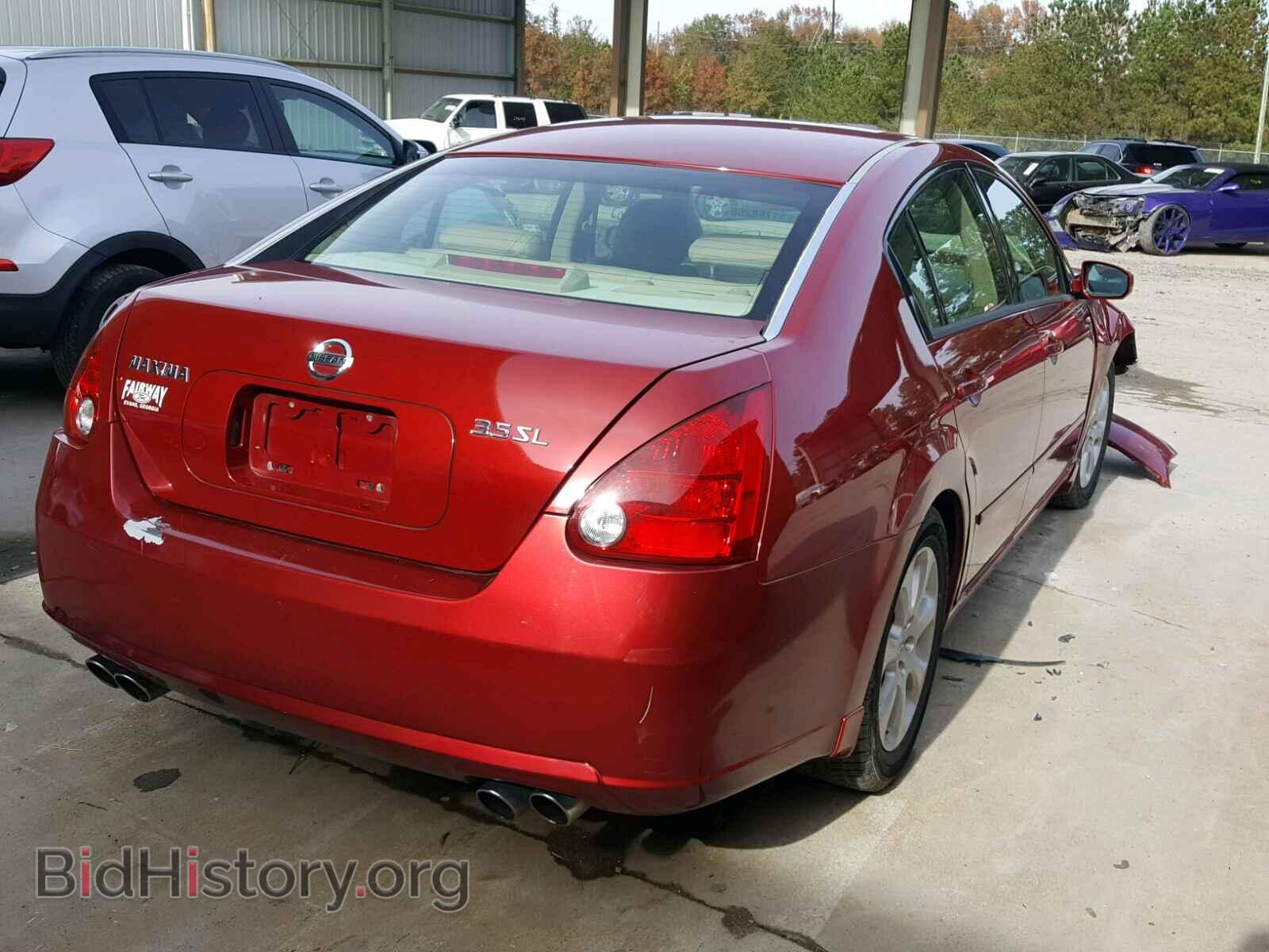 2007 NISSAN MAXIMA - VIN: 1N4BA41E87C828867 - Фото 4