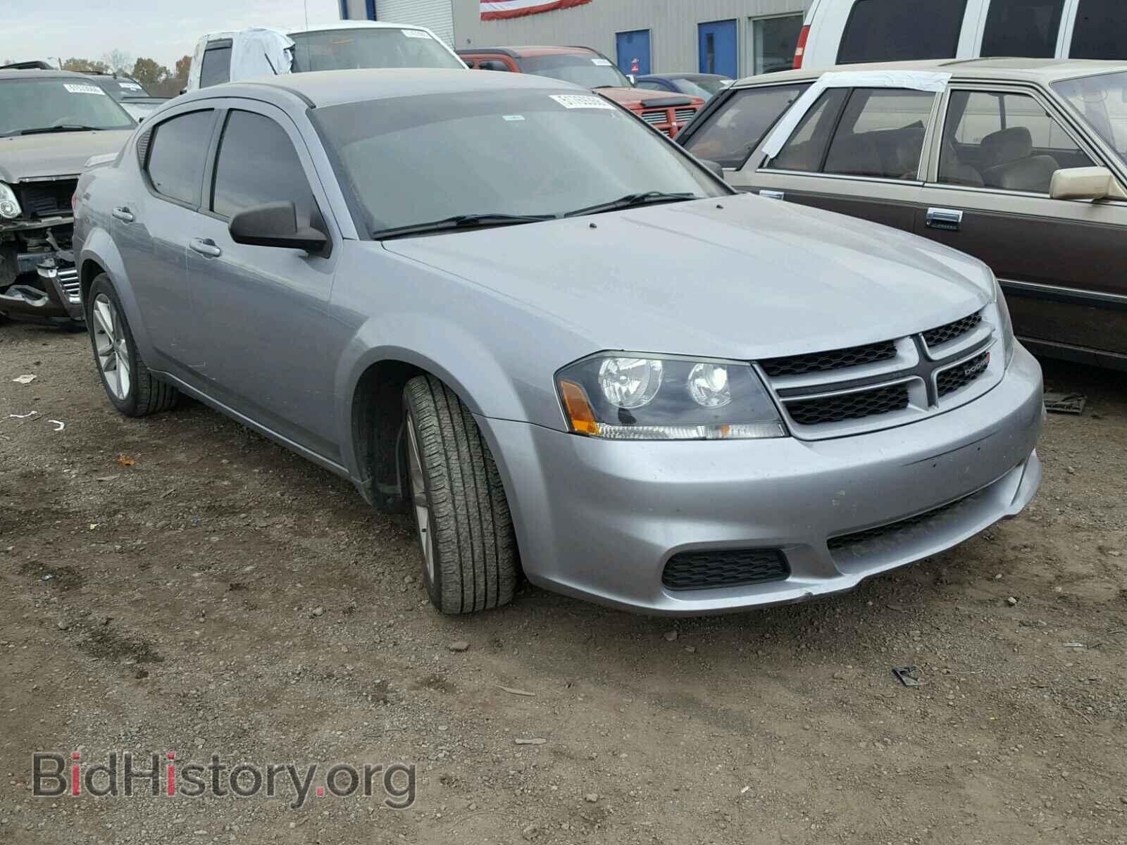 Photo 1C3CDZAB4EN181768 - DODGE AVENGER 2014