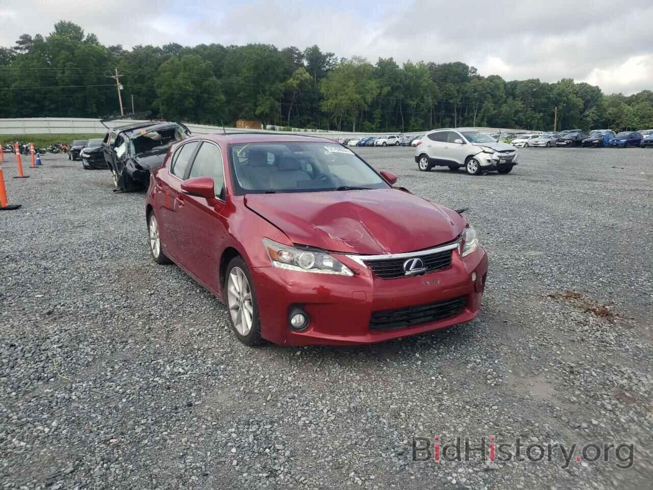 Photo JTHKD5BH4C2063106 - LEXUS CT 200 2012