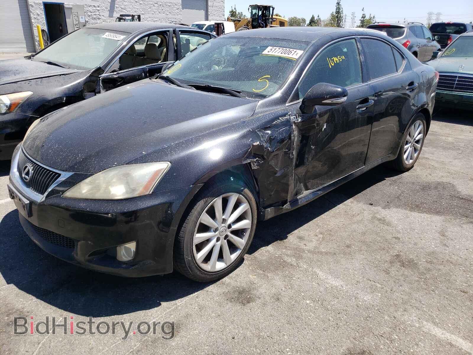 2009 LEXUS IS - VIN: JTHBK262495102407 - Фото 2