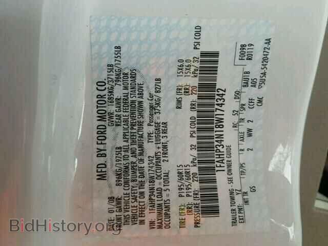 2008 FORD FOCUS - VIN: 1FAHP34N18W174342 - Photo 10