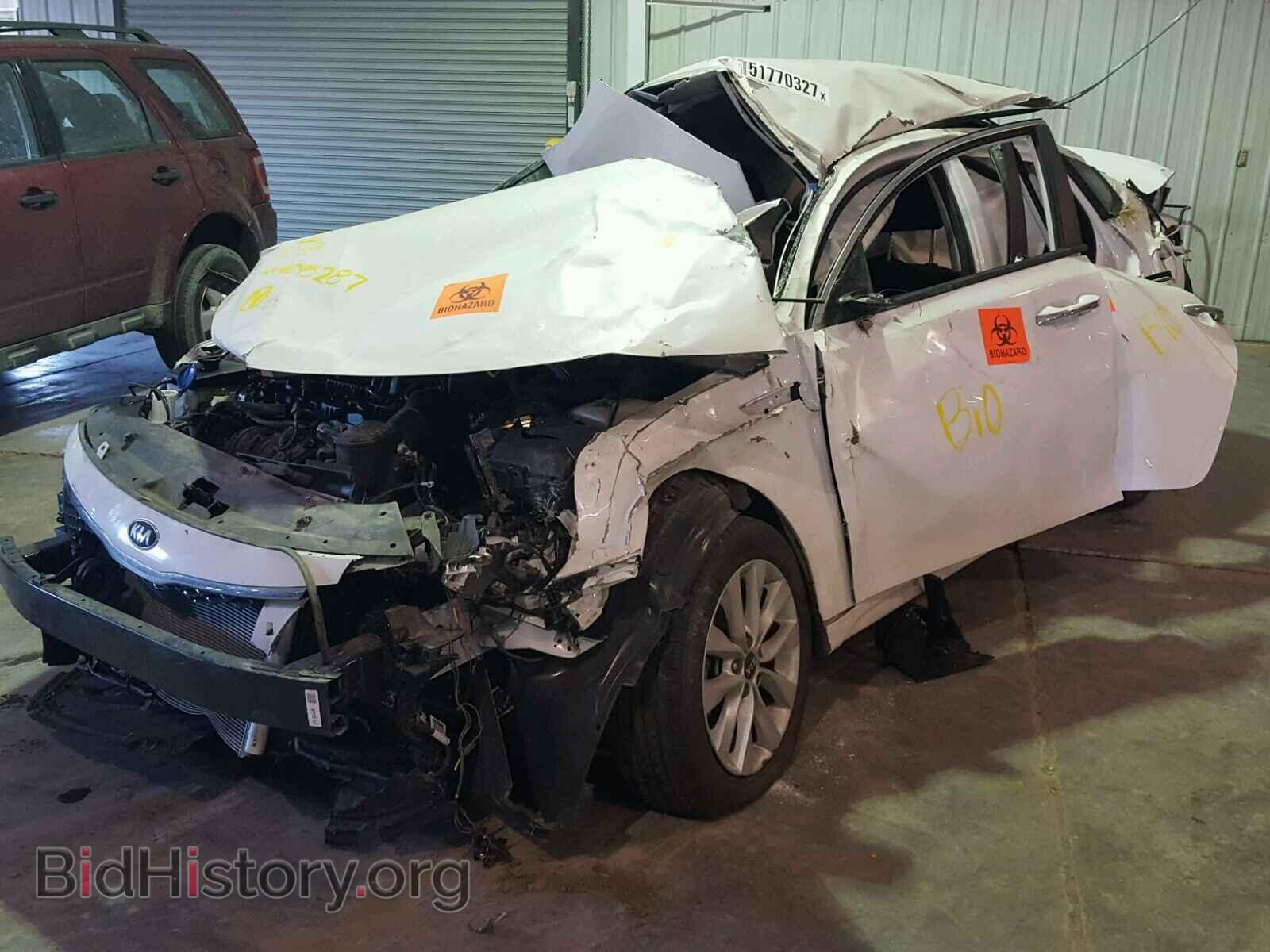 2016 KIA OPTIMA - VIN: 5XXGT4L30GG045287 - Фото 2