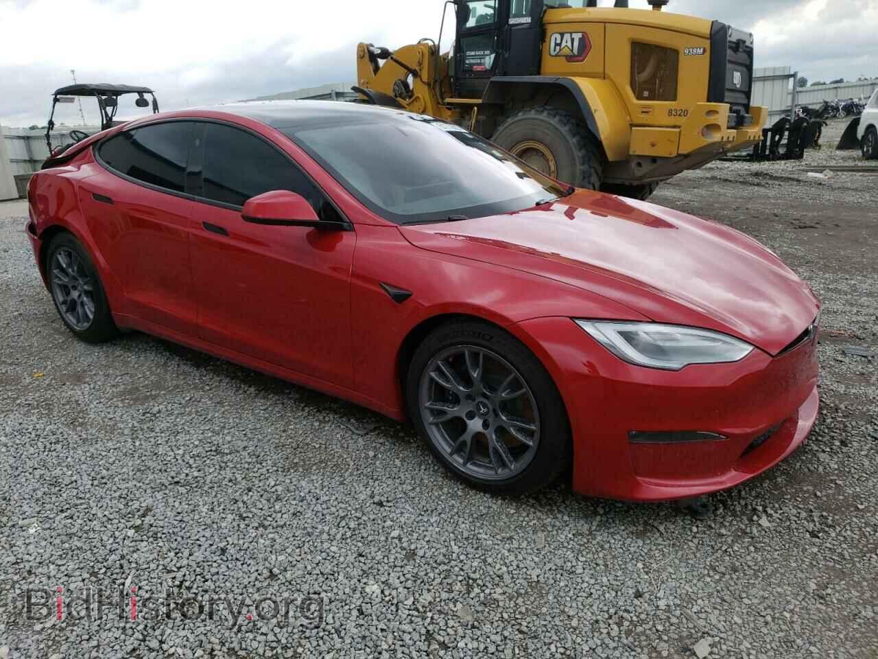 2021 TESLA MODEL S - VIN: 5YJSA1E52MF454130 - Фото 4