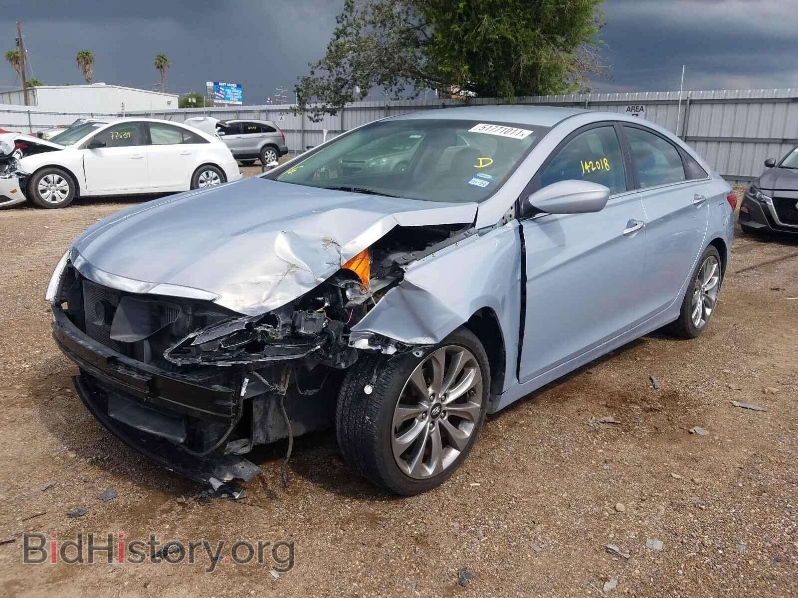 2012 HYUNDAI SONATA - VIN: 5NPEC4AB3CH444615 - Фото 2