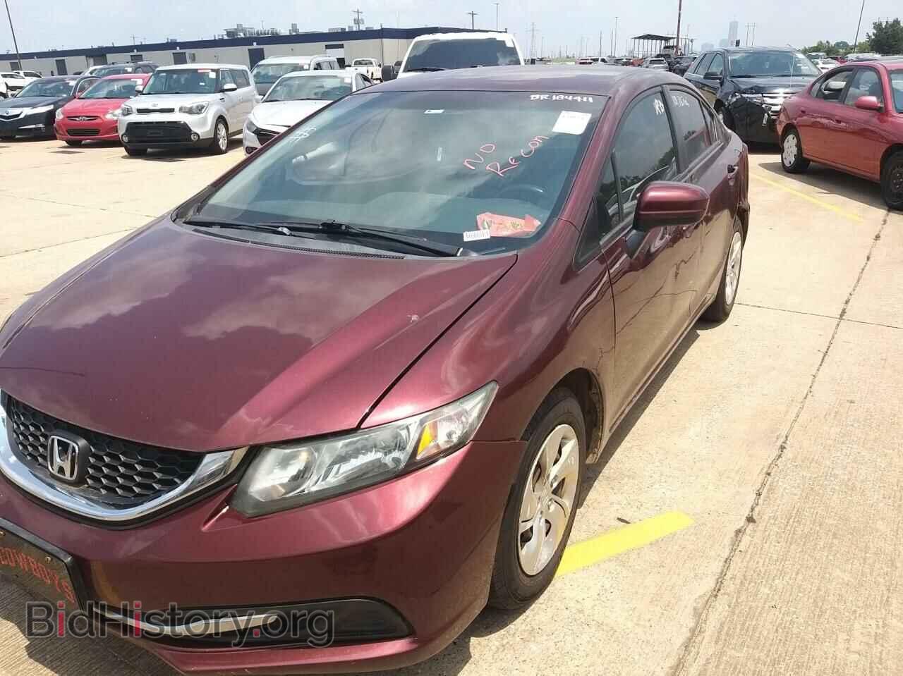 2015 HONDA CIVIC - VIN: 19XFB2F58FE120695 - Фото 2