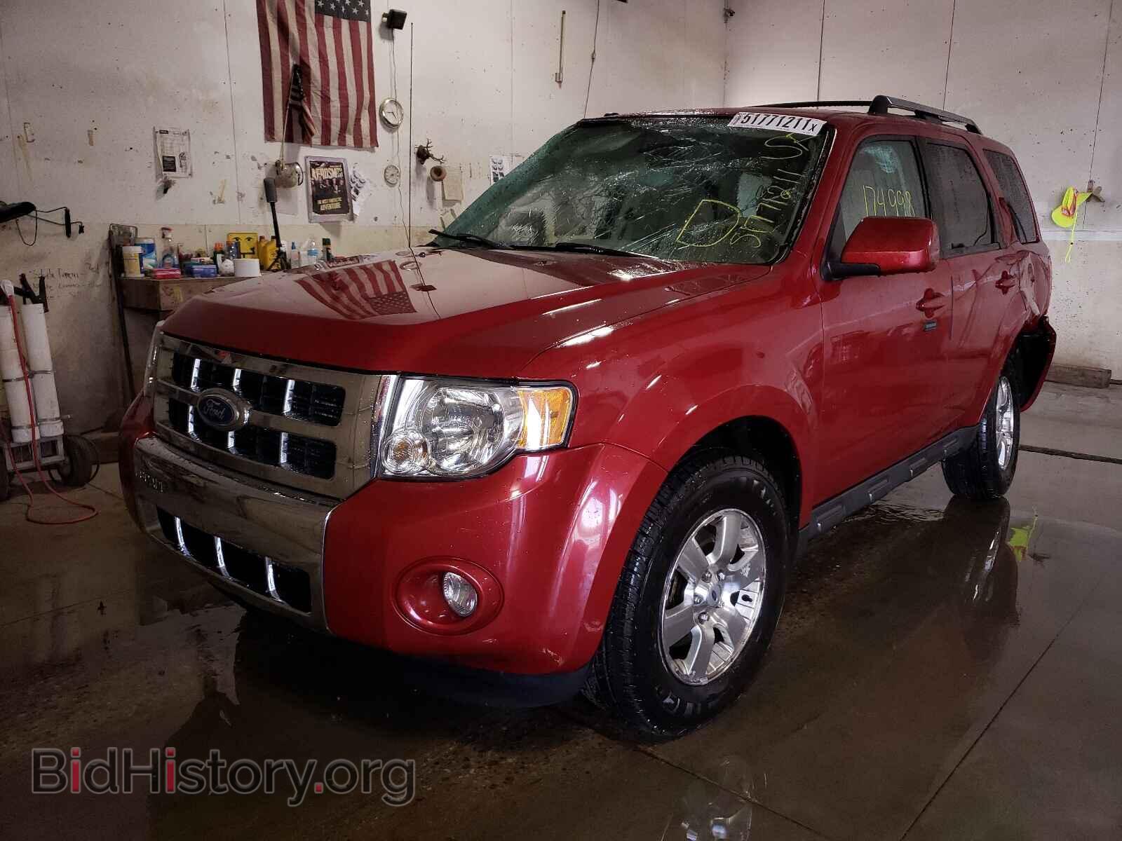 2011 FORD ESCAPE - VIN: 1FMCU9EG9BKC43532 - Фото 2