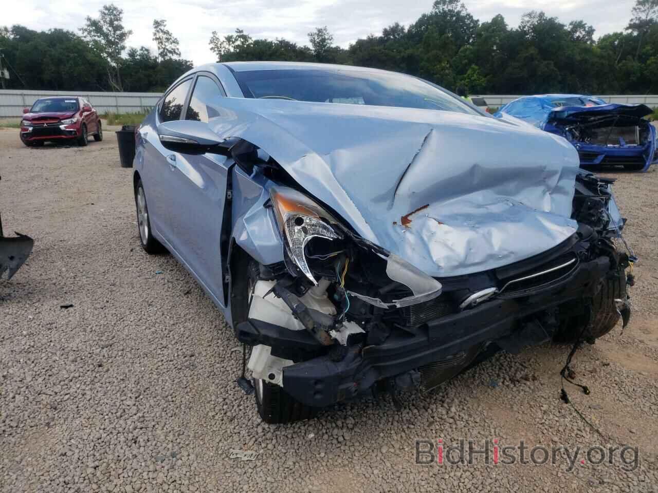 Photo KMHDH4AEXCU435029 - HYUNDAI ELANTRA 2012