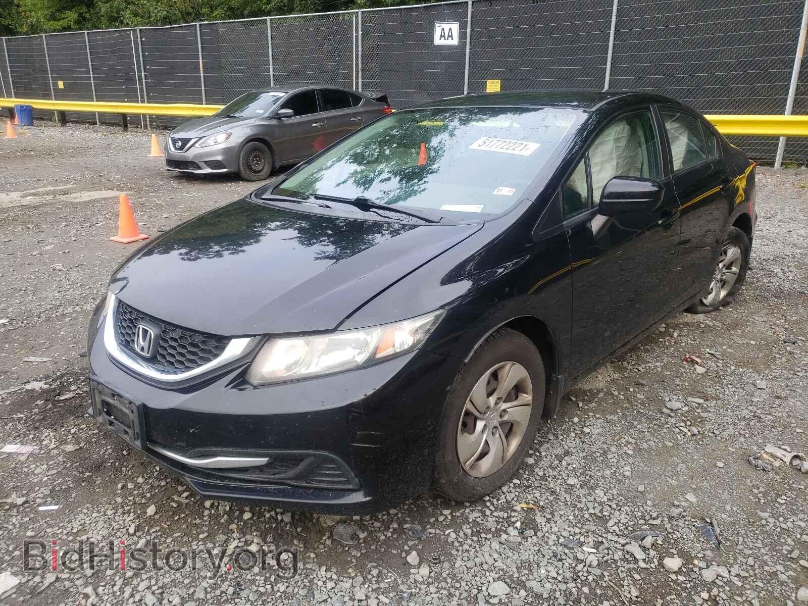 2015 HONDA CIVIC - VIN: 19XFB2F51FE026609 - Фото 2