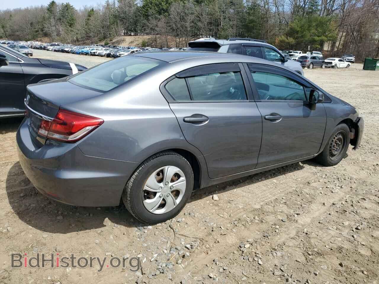2013 HONDA CIVIC - VIN: 19XFB2F52DE079378 - Фото 3