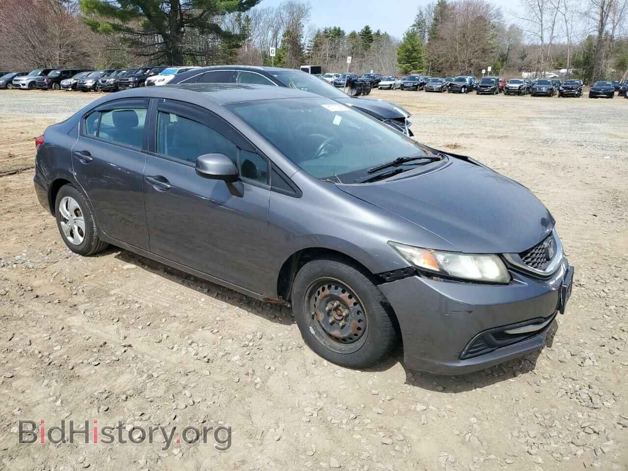 2013 HONDA CIVIC - VIN: 19XFB2F52DE079378 - Фото 4