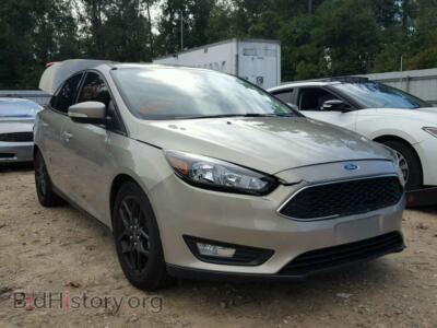 2016 Ford FOCUS Focus SE, коричневый — VIN 1FADP3F26GL266452, Copart