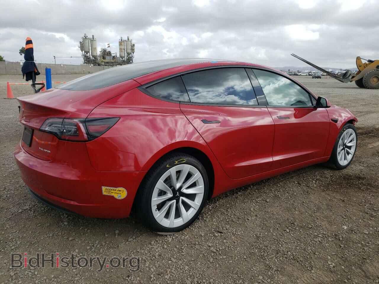 2022 TESLA MODEL 3 - VIN: 5YJ3E1EB7NF338700 - Photo 3