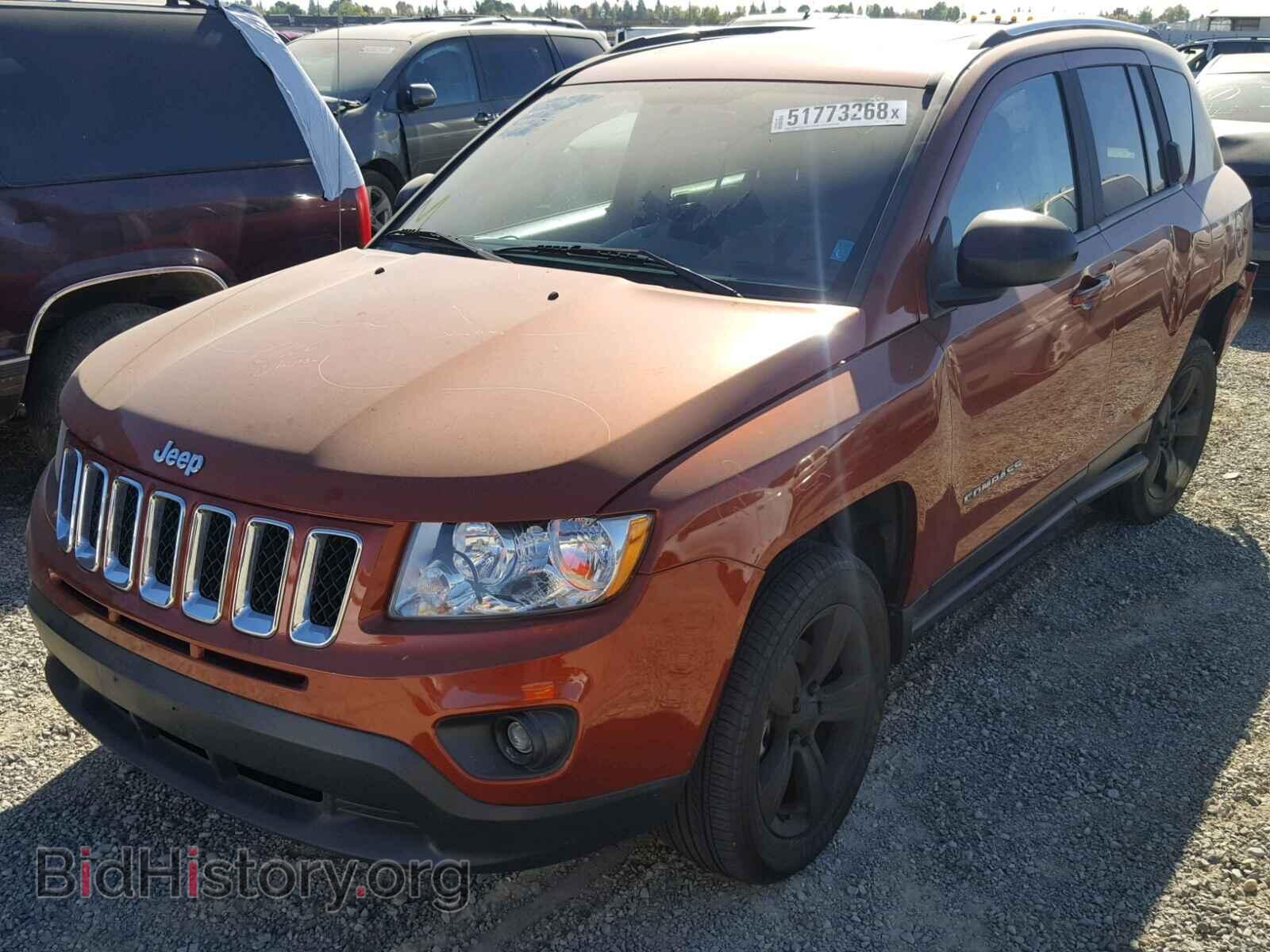 2012 JEEP COMPASS LA - VIN: 1C4NJCEBXCD617207 - Фото 2