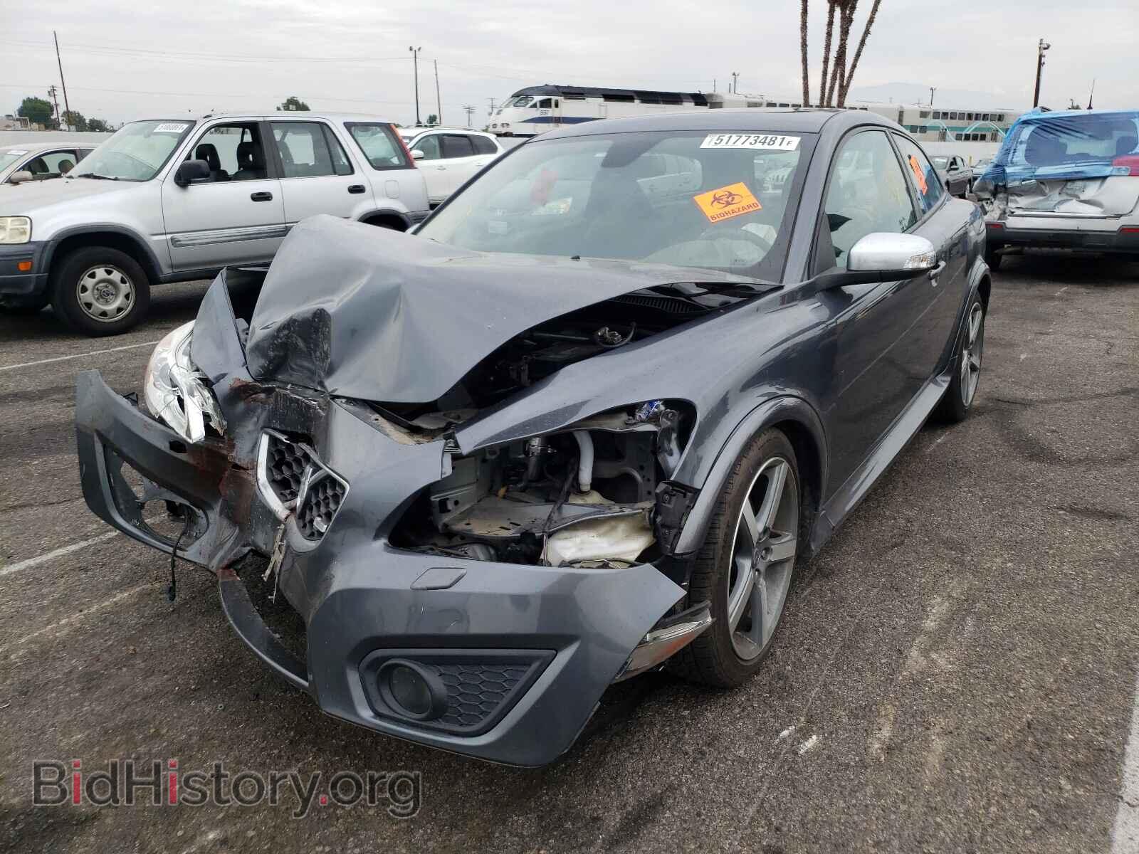 2013 VOLVO C30 - VIN: YV1672MK1D2302012 - Фото 2