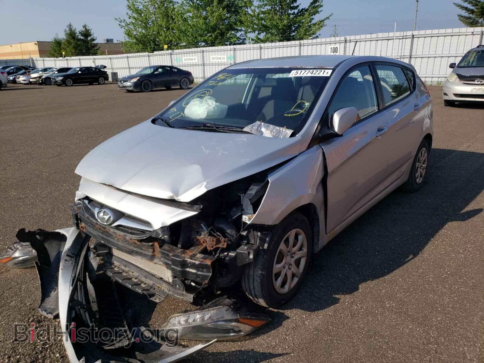 2013 HYUNDAI ACCENT - VIN: KMHCT5AE0DU087176 - Фото 2
