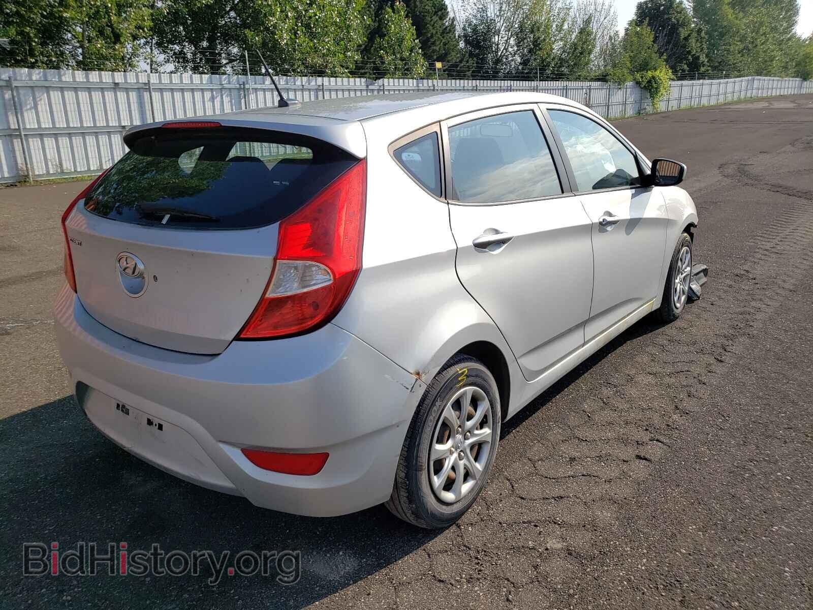 2013 HYUNDAI ACCENT - VIN: KMHCT5AE0DU087176 - Фото 4