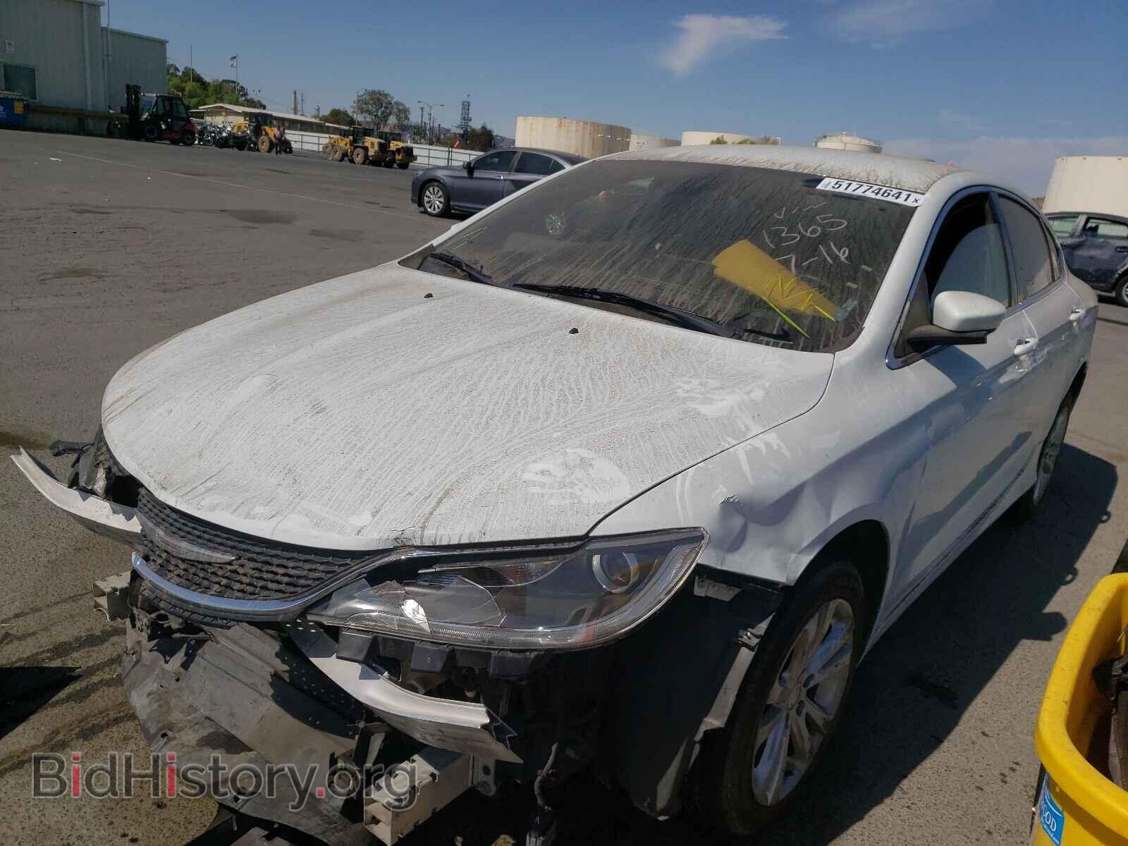 2015 CHRYSLER 200 - VIN: 1C3CCCAB6FN541365 - Фото 2