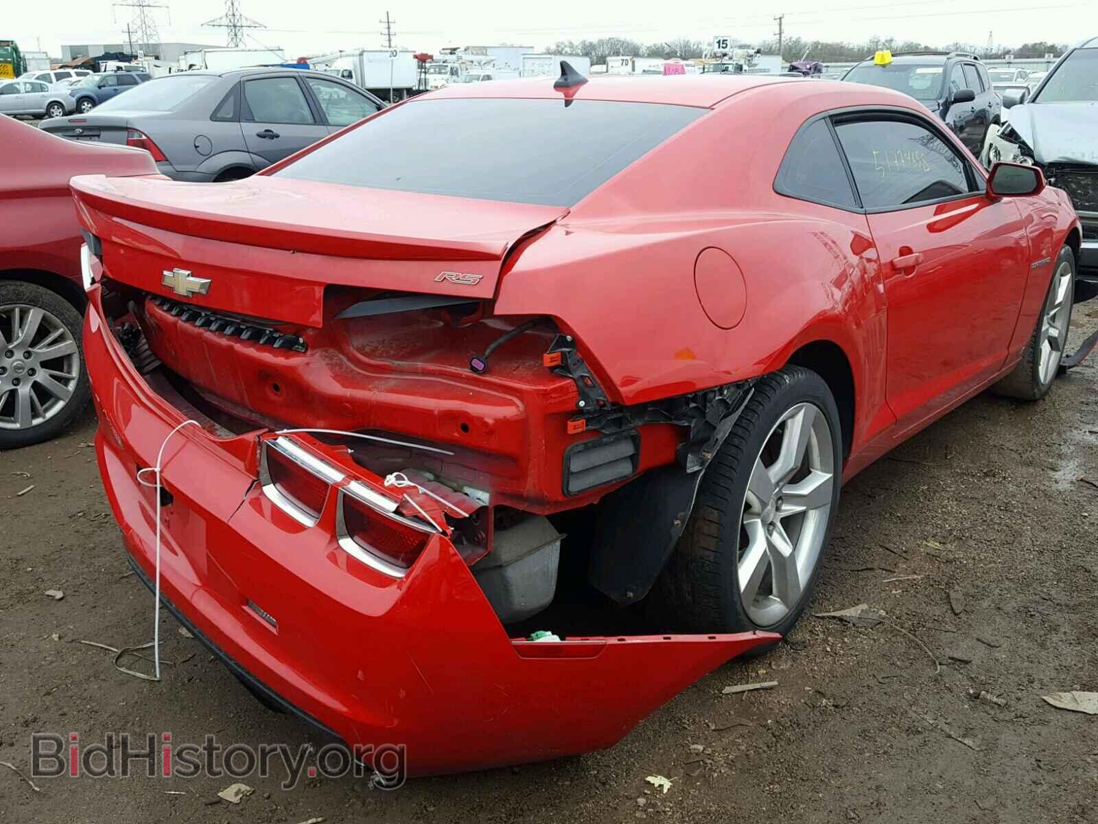 2010 CHEVROLET CAMARO - VIN: 2G1FB1EV8A9133653 - Фото 4