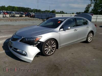 2014 Acura RLX Advance, серебристый — VIN JH4KC1F97EC006488, Copart