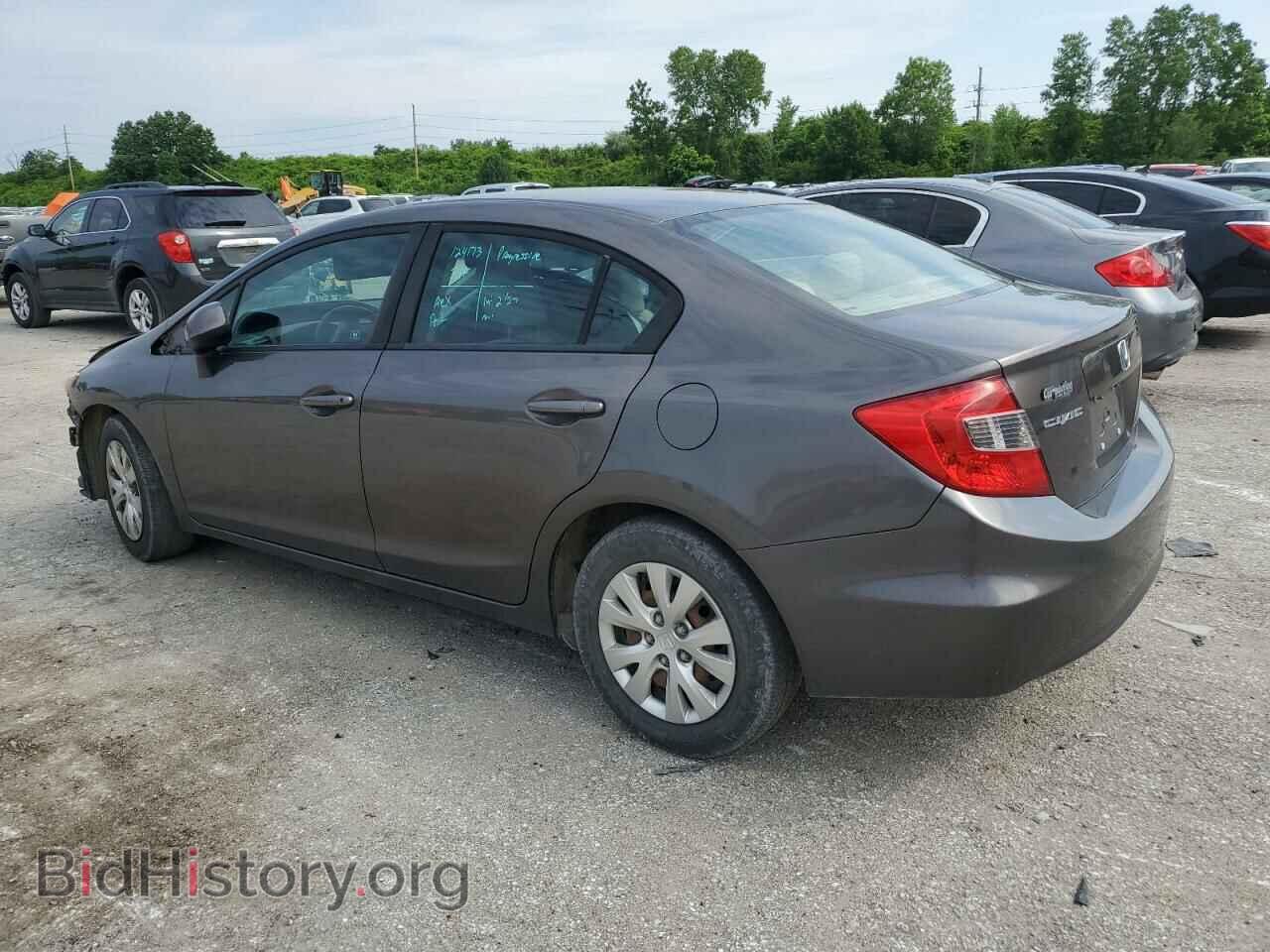 2012 HONDA CIVIC - VIN: 19XFB2F56CE070567 - Фото 2