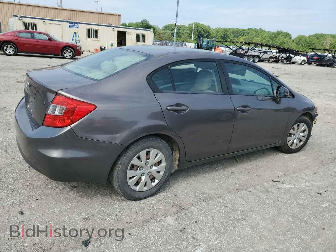 2012 HONDA CIVIC - VIN: 19XFB2F56CE070567 - Фото 3