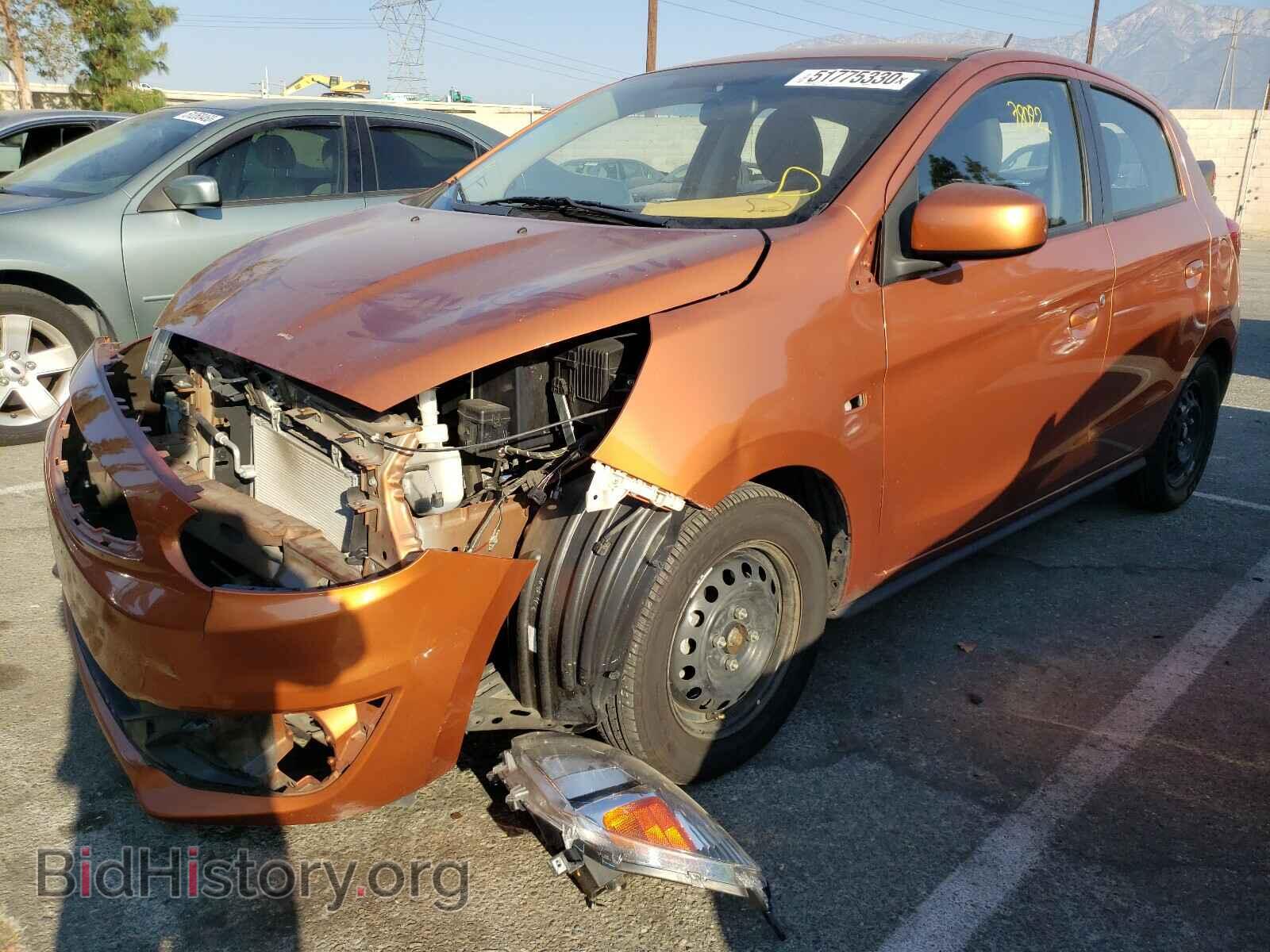 2017 MITSUBISHI MIRAGE - VIN: ML32A3HJ9HH021806 - Фото 2